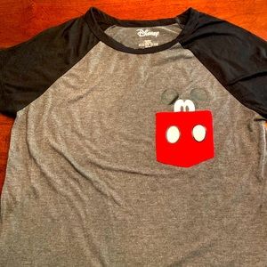 Disney Mickey Mouse grey short sleeved t-shirt